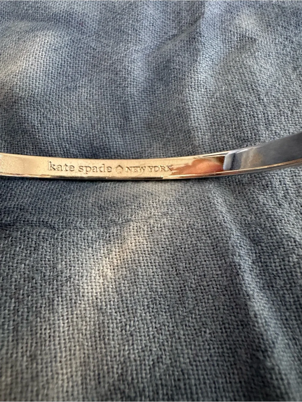 Kate Spade silver Studded Bangle Bracelet - Women's Accessory